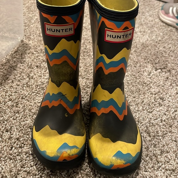 Hunter boots kid size 7 - Picture 2 of 5